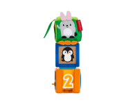 Fisher-Price Kolorowe zwierzątka klocki sensoryczne - 540748 - zdjęcie 2
